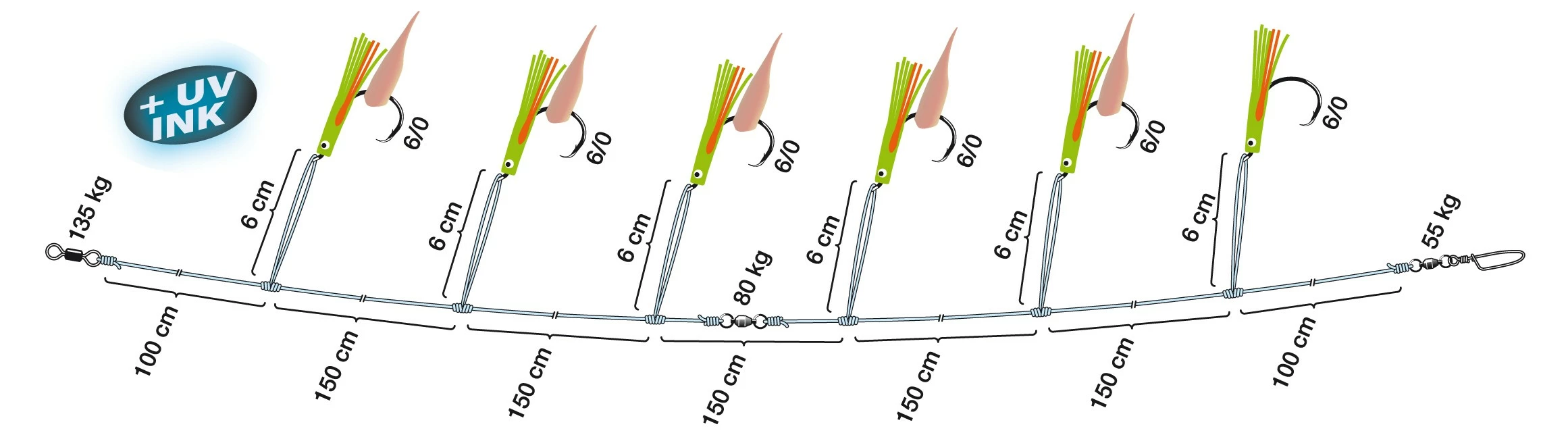 Spro Red Fish Rig 2 3 Spro Red Fish Rig 2