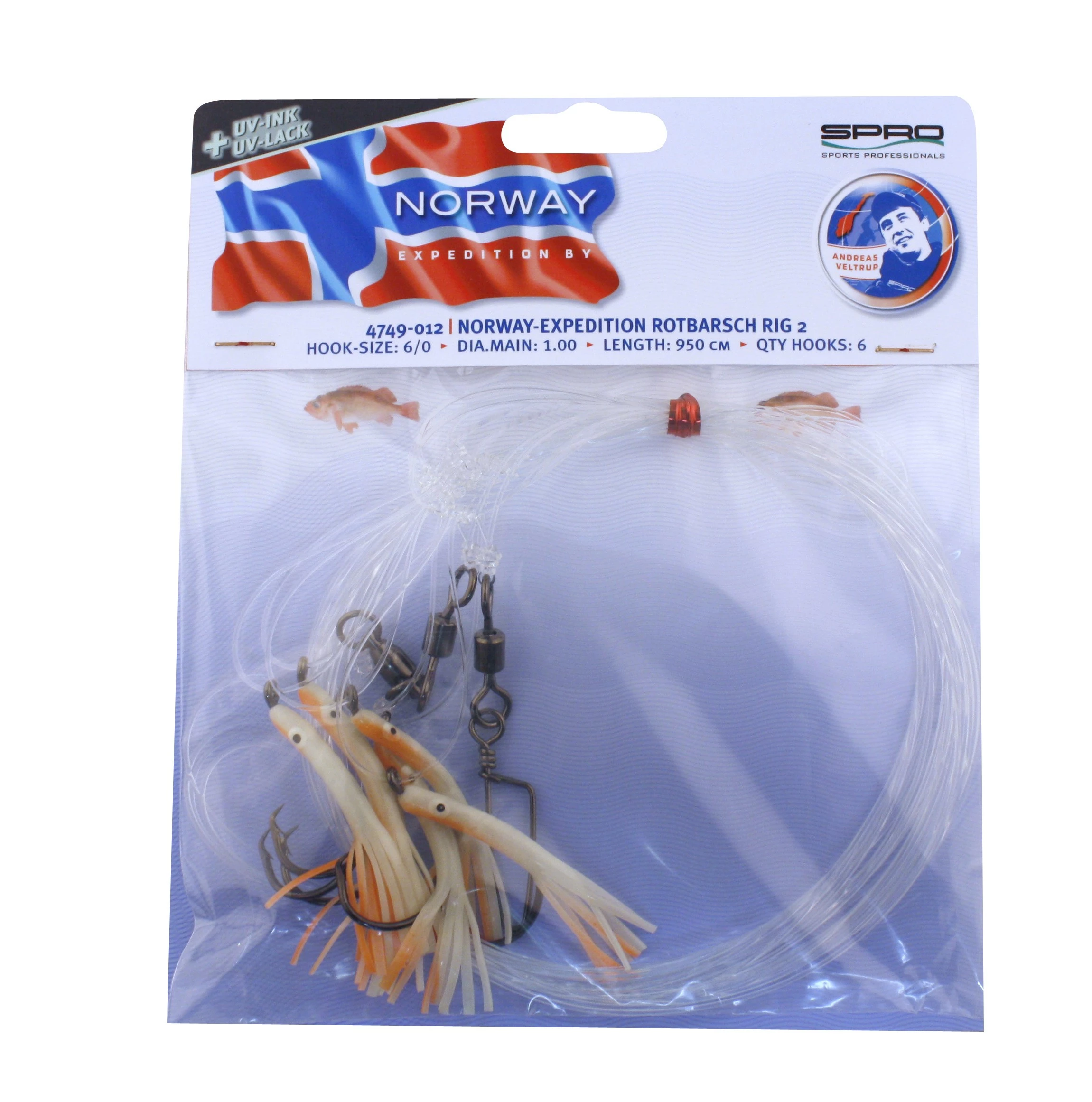 Spro Red Fish Rig 2 4 Spro Red Fish Rig 2 - Afbeelding 2