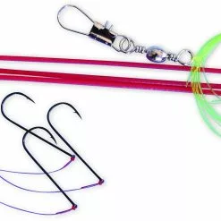 Zebco #4 Z-Sea Standaad Platvisonderlijn L: 120cm Ø: 0,40mm Hoofdlijn Ø: 0,60mm