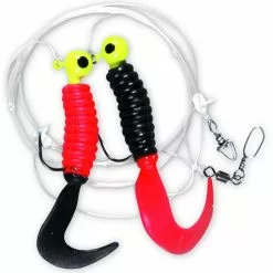 Zebco #1/0 Z-Sea Pilkeronderlijn Twin Rotation 2 Ø: 0,65mm Hoofdlijn Ø: 0,70mm