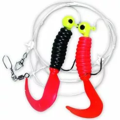 Zebco #3/0 Z-Sea Pilkeronderlijn Twin Rotation 4 Ø: 0,65mm Hoofdlijn Ø: 0,70mm