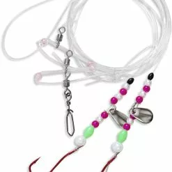 Zebco #2 Z-Sea Flatty Rig 4 L: 120cm Ø: 0,40mm Hoofdlijn Ø: 0,60mm