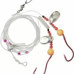 Zebco #1/0 Z-Sea Flatty Rig 10 L: 120cm Ø: 0,40mm Hoofdlijn Ø: 0,70mm