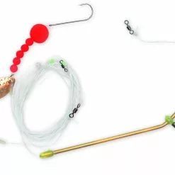 Zebco #1 Z-Sea Kabeljauwonderlijn, Boot 2 L: 2,00m Ø: 0,45mm Hoofdlijn Ø: 0,70mm