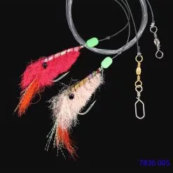 Jenzi Sea-Rig With 2 Shrimps-Fly's
