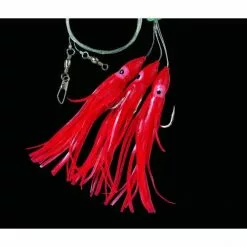 Jenzi Octopus-Rig -Hengels Verkoop Octopus 3 haken B Japan Red